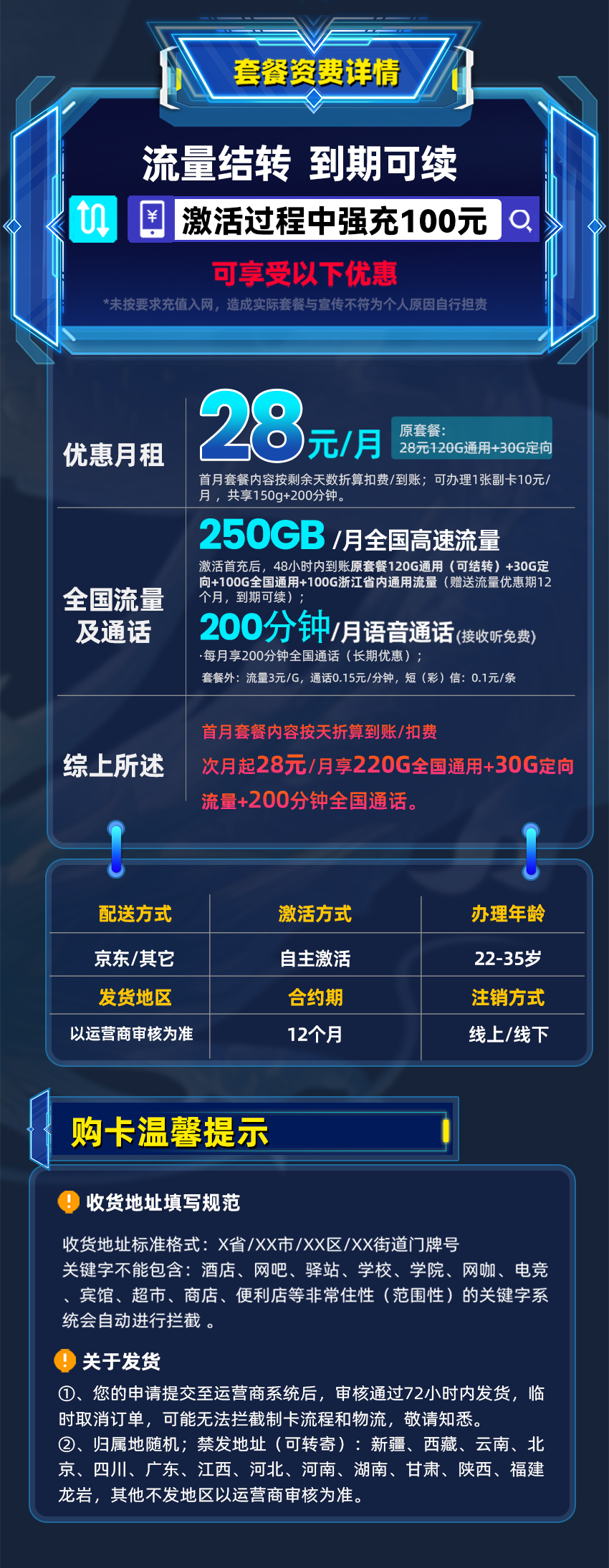 卡多多最新发布：广电泽龙卡28元月享250G全国流量+200分钟通话  第2张